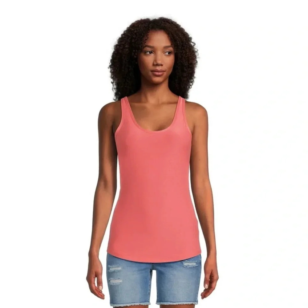 No Boundaries Juniors Scoop Neck Tank Size Small